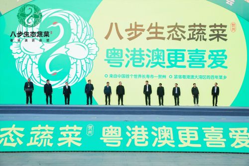 八步生態蔬菜品牌戰略發布會暨名特優農產品產銷對接活動在賀州舉行